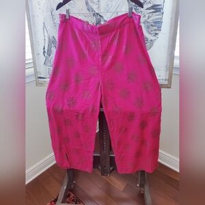 Indian Wide Leg Crop Pants